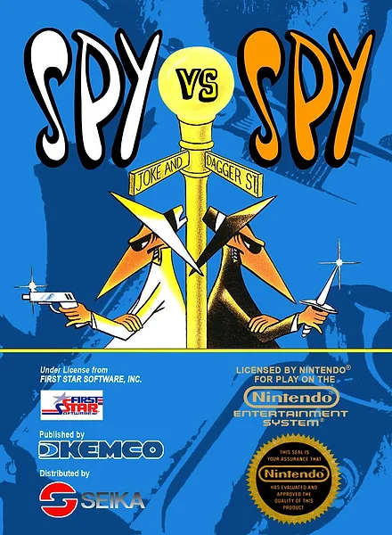Spy vs. Spy Box Art