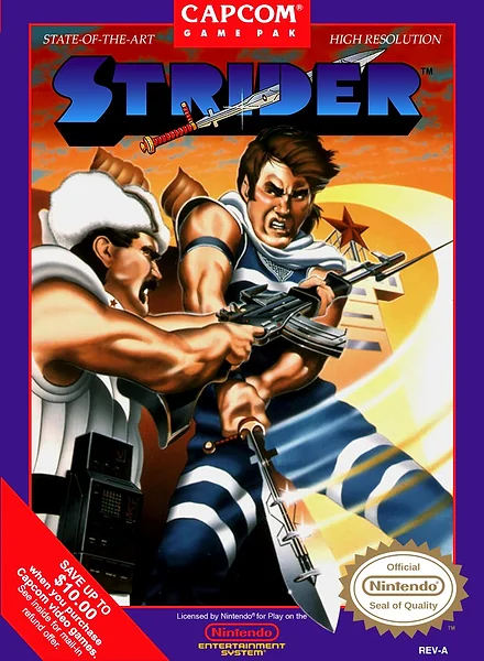 Strider Box Art
