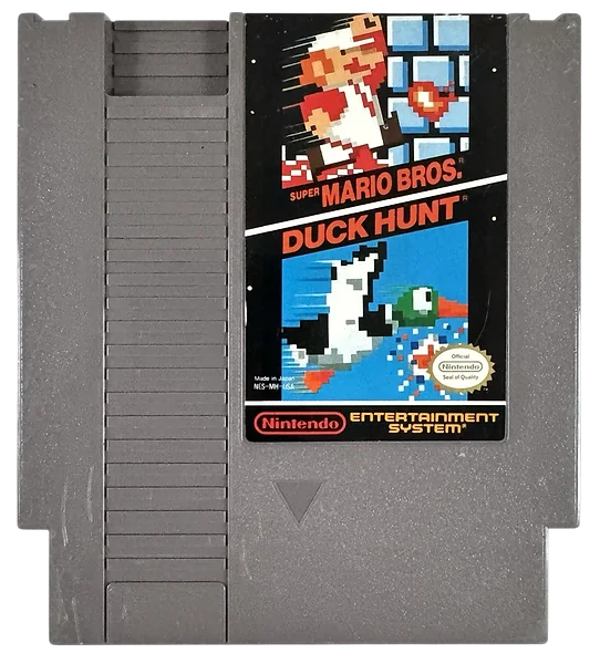 Super Mario Bros. - Duck Hunt box art