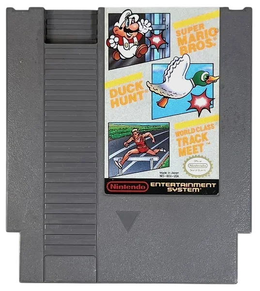 Super Mario Bros. -  Duck Hunt - World Class Track Meet box art