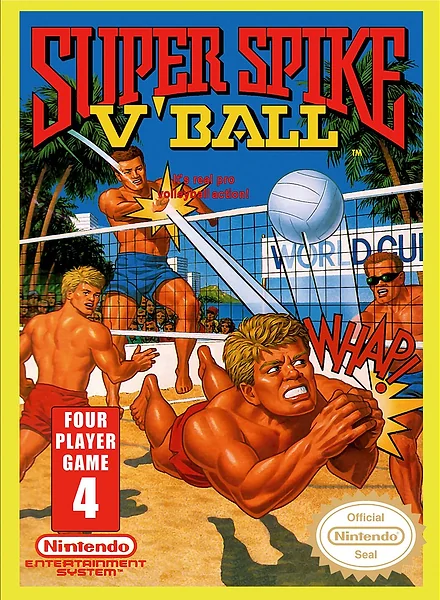 Super Spike V'Ball box art