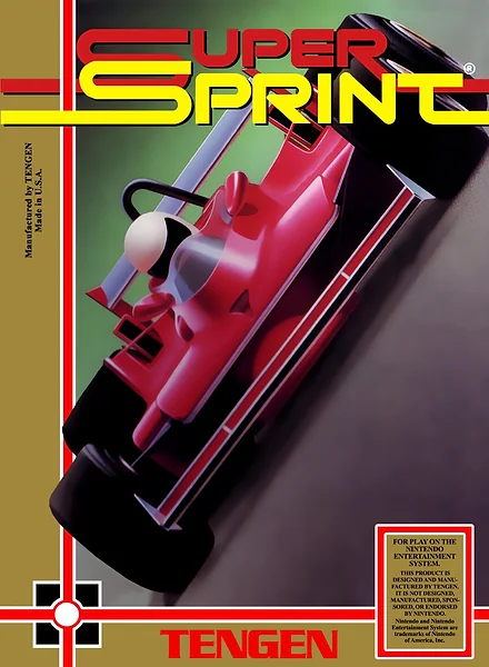 Super Sprint Box Art