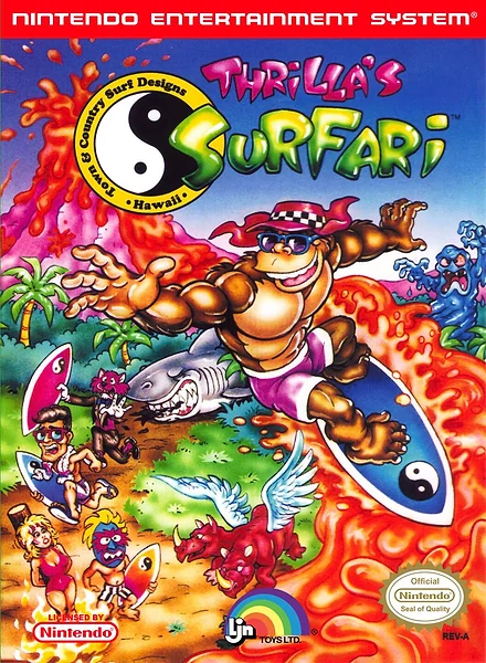 Town & Country Surf Designs: Thrilla's Surfari box art