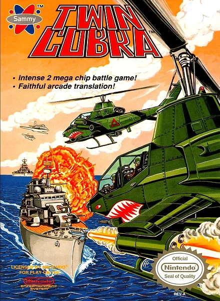 Twin Cobra Box Art