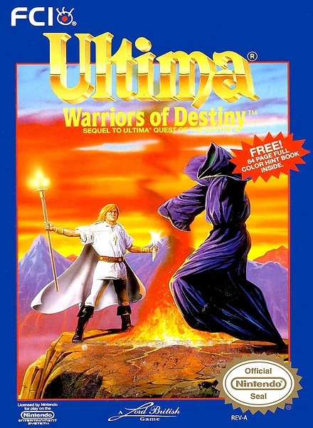 Ultima: Warriors of Destiny box art
