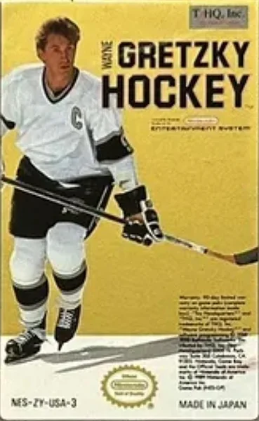 Wayne Gretzky Hockey box art