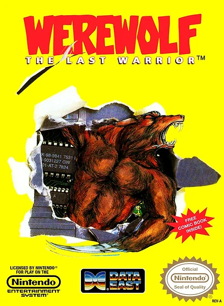 Werewolf: The Last Warrior Box Art