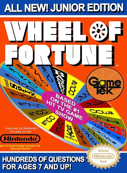 Wheel of Fortune: Junior Edition Box Art