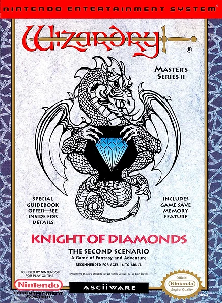 Wizardry: Knight of Diamonds - Second Scenario box art