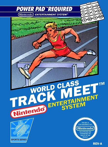 World Class Track Meet Box Art