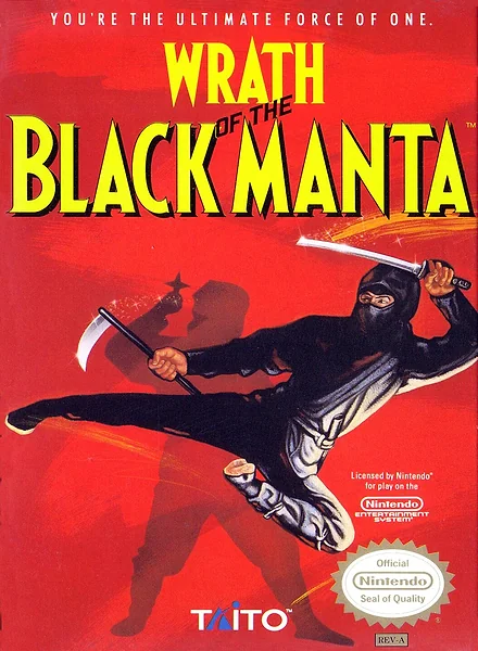 Wrath of the Black Manta Box Art