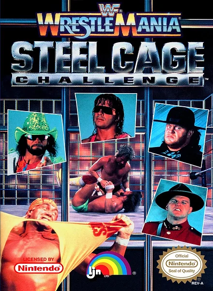 WWF WrestleMania: Steel Cage Challenge box art