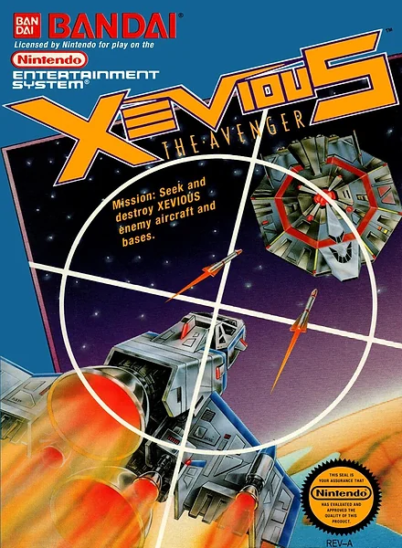 Xevious: The Avenger Box Art