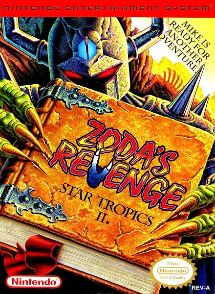 Zoda's Revenge: StarTropics II Box Art