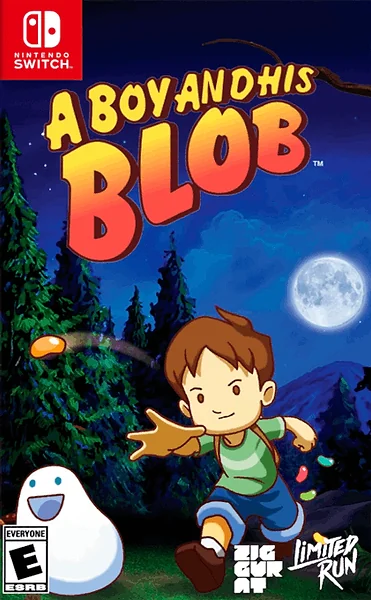 A Boy and His Blob box art