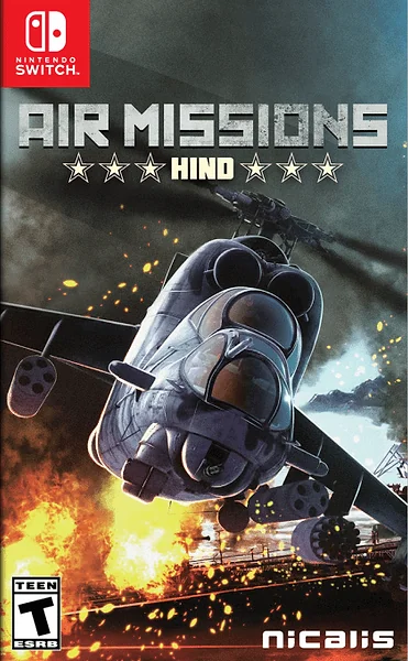 Air Missions: HIND box art