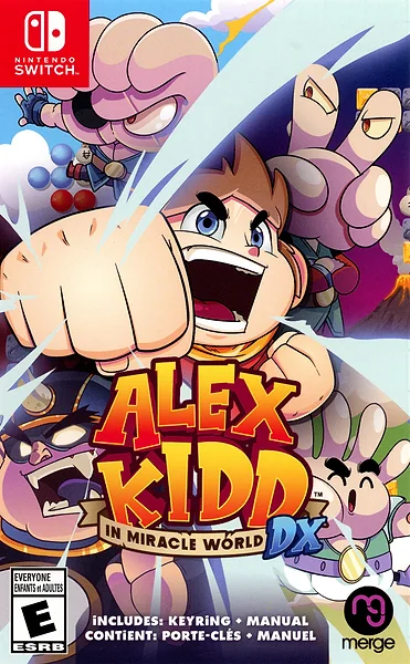 Alex Kidd in Miracle World DX box art