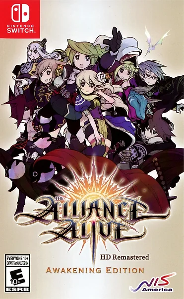 Alliance Alive HD Remastered box art