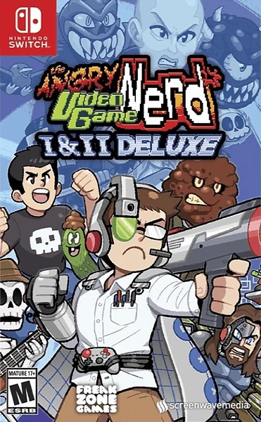 Angry Video Game Nerd I & II Deluxe Box Art