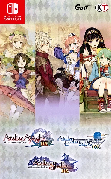 Atelier Dusk Trilogy Deluxe Pack Box Art