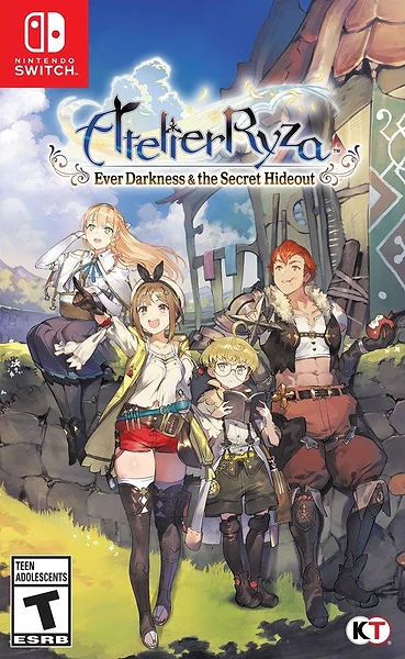 Atelier Ryza: Ever Darkness & the Secret Hideout Box Art