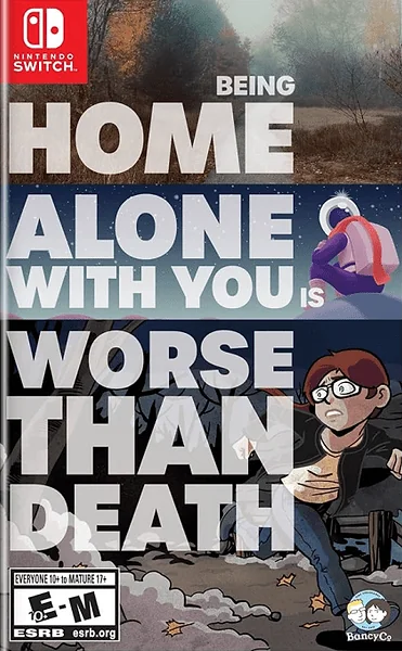 Being Home Alone With You Is Worse Than Death Box Art