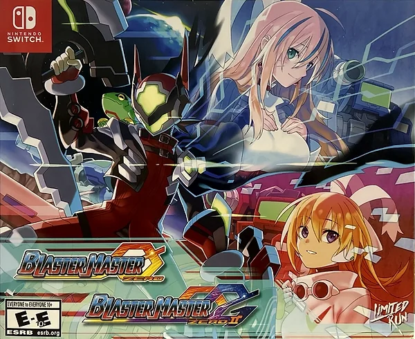 Blaster Master Zero 1 & 2 box art