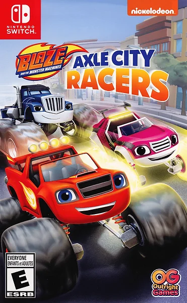 Blaze and the Monster Machines: Axle City Racers Box Art