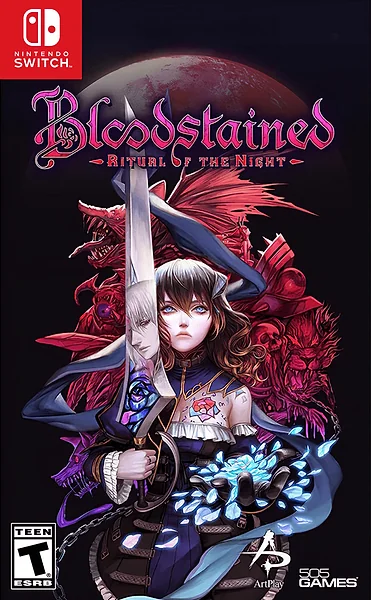 Bloodstained: Ritual of the Night box art