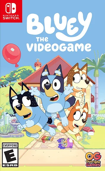 Bluey: The Videogame Box Art