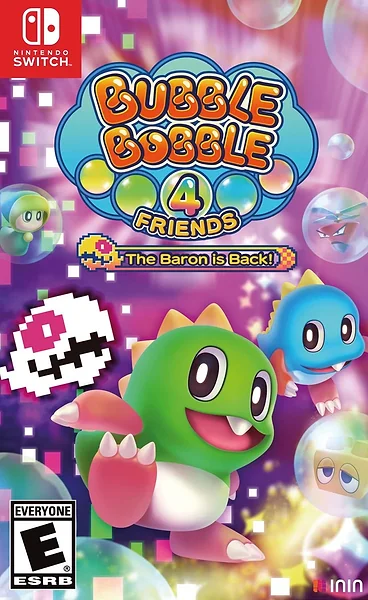 Bubble Bobble 4 Friends: The Baron is Back! Box Art