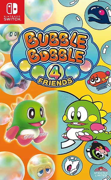 Bubble Bobble 4 Friends box art
