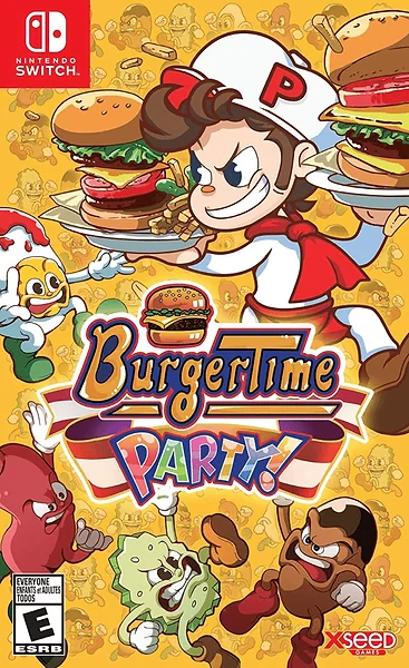 BurgerTime Party! Box Art