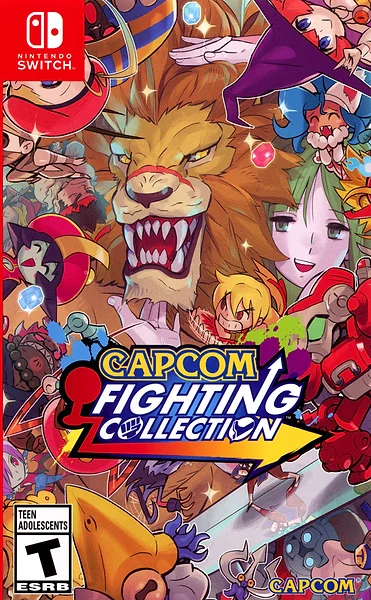 Capcom Fighting Collection Box Art