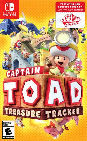 Captain Toad: Treasure Tracker Box Art