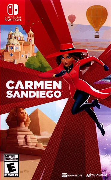 Carmen Sandiego Box Art