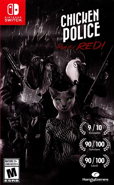 Chicken Police: Paint it RED! Box Art