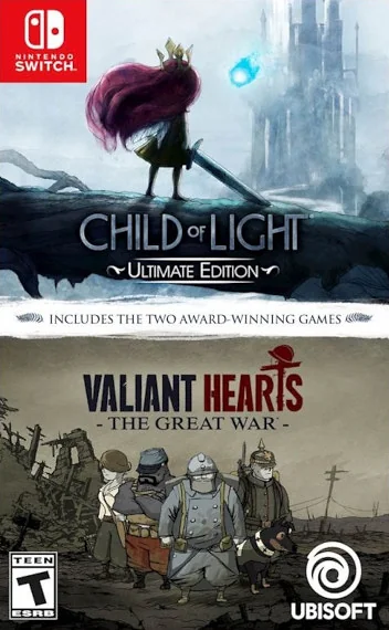 Child of Light: Ultimate Edition + Valiant Hearts: The Great War Box Art