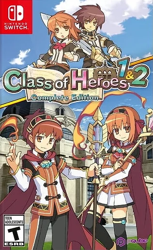 Class of Heroes 1 & 2 Box Art