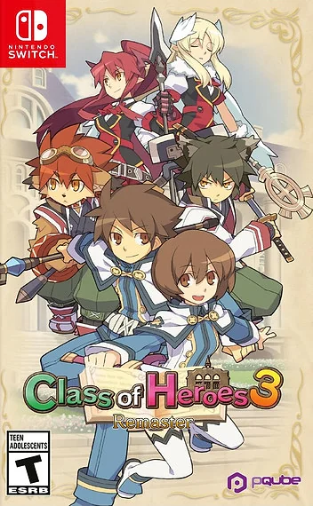 Class of Heroes 3 box art