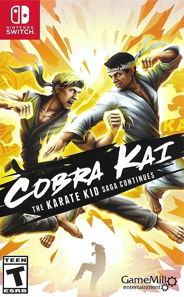 Cobra Kai: The Karate Kid Saga Continues box art