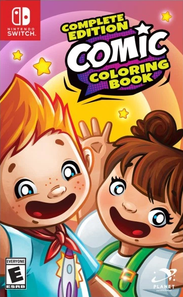 Comic Coloring Book box art