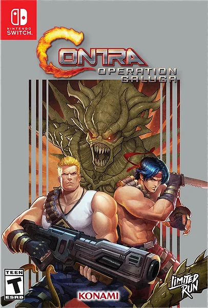 Contra: Operation Galuga box art