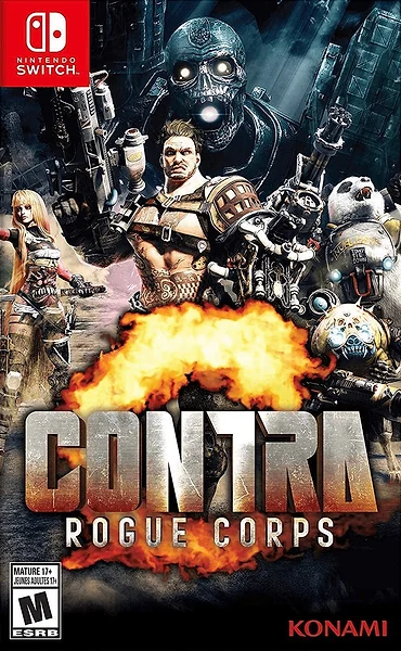 Contra: Rogue Corps Box Art