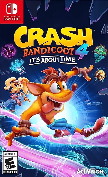 Crash Bandicoot 4: It's About Time Box Art