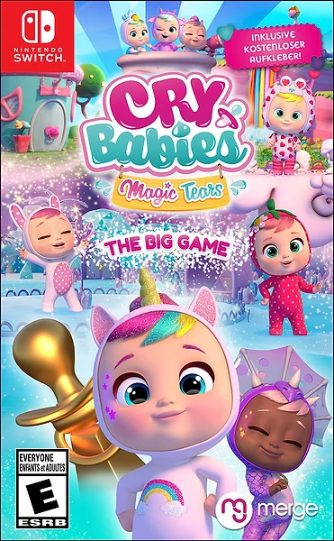 Cry Babies Magic Tears: The Big Game Box Art