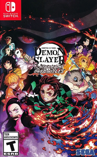 Demon Slayer: Kimetsu no Yaiba - The Hinokami Chronicles box art