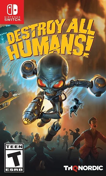 Destroy All Humans! Box Art