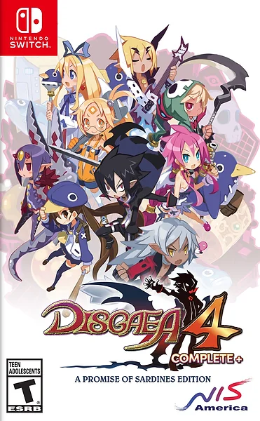 Disgaea 4 Complete+ box art