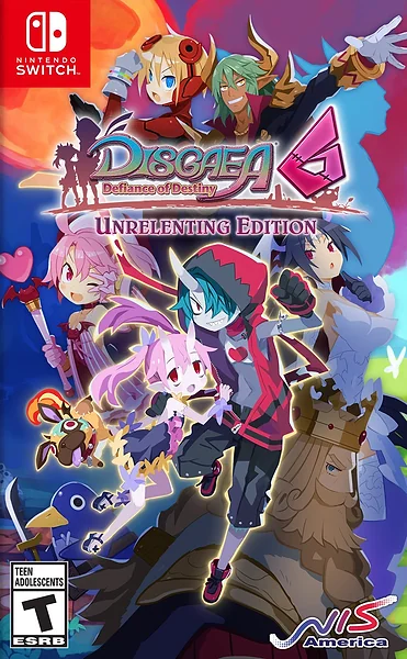 Disgaea 6: Defiance of Destiny Box Art